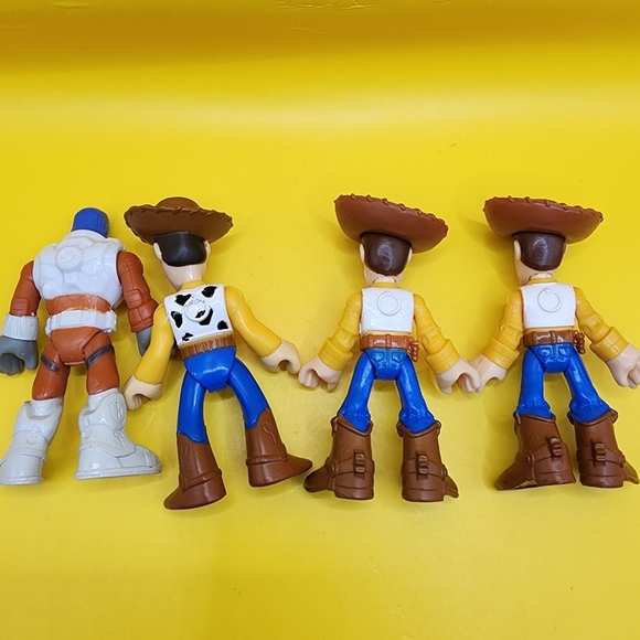 Fisher Price Imaginext Lot Toy Story Woody Buzz Lightyear 3" - Picture 5 of 6